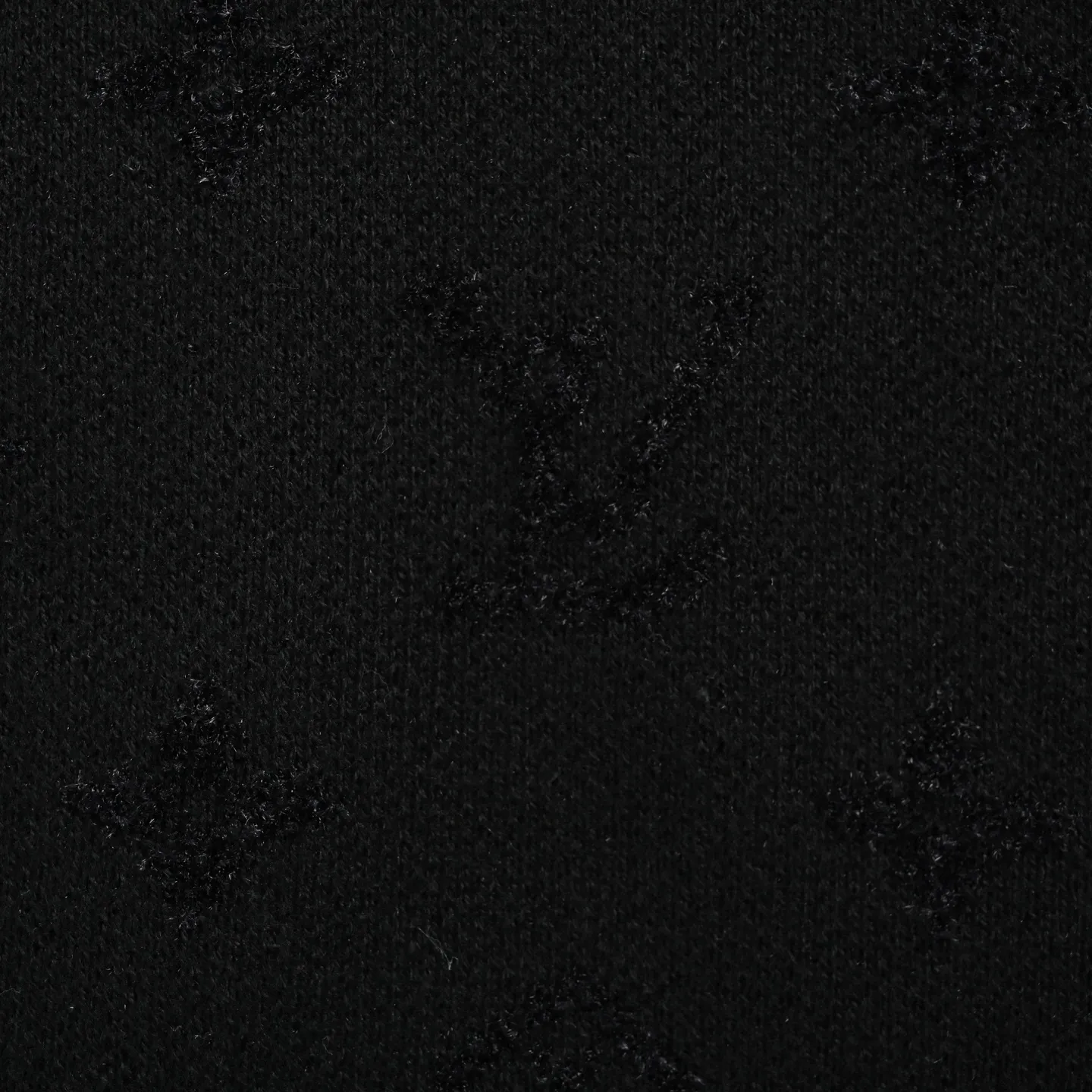 Louis Vuitton/Louis Vuitton 25ss dark pattern old flower jacquard knitted shorts